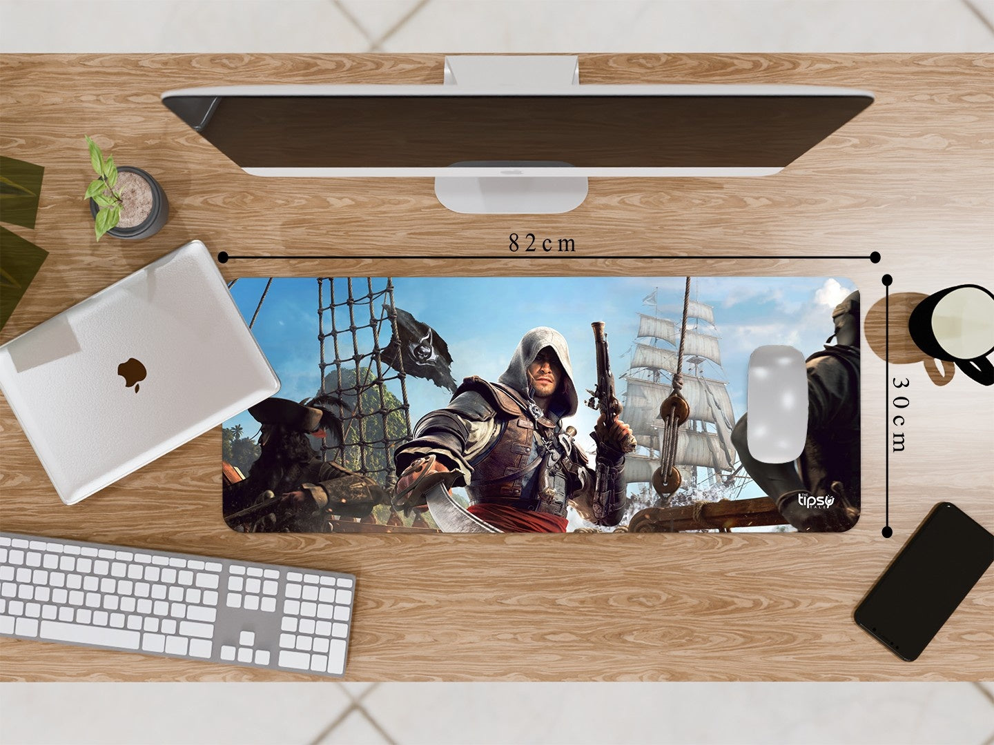 "ASSASINS CREED GAMEPLAY" Gaming Mousepad Elevate Your Gaming Experience