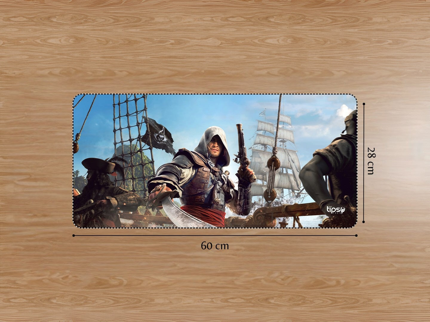 "ASSASINS CREED GAMEPLAY" Gaming Mousepad Elevate Your Gaming Experience