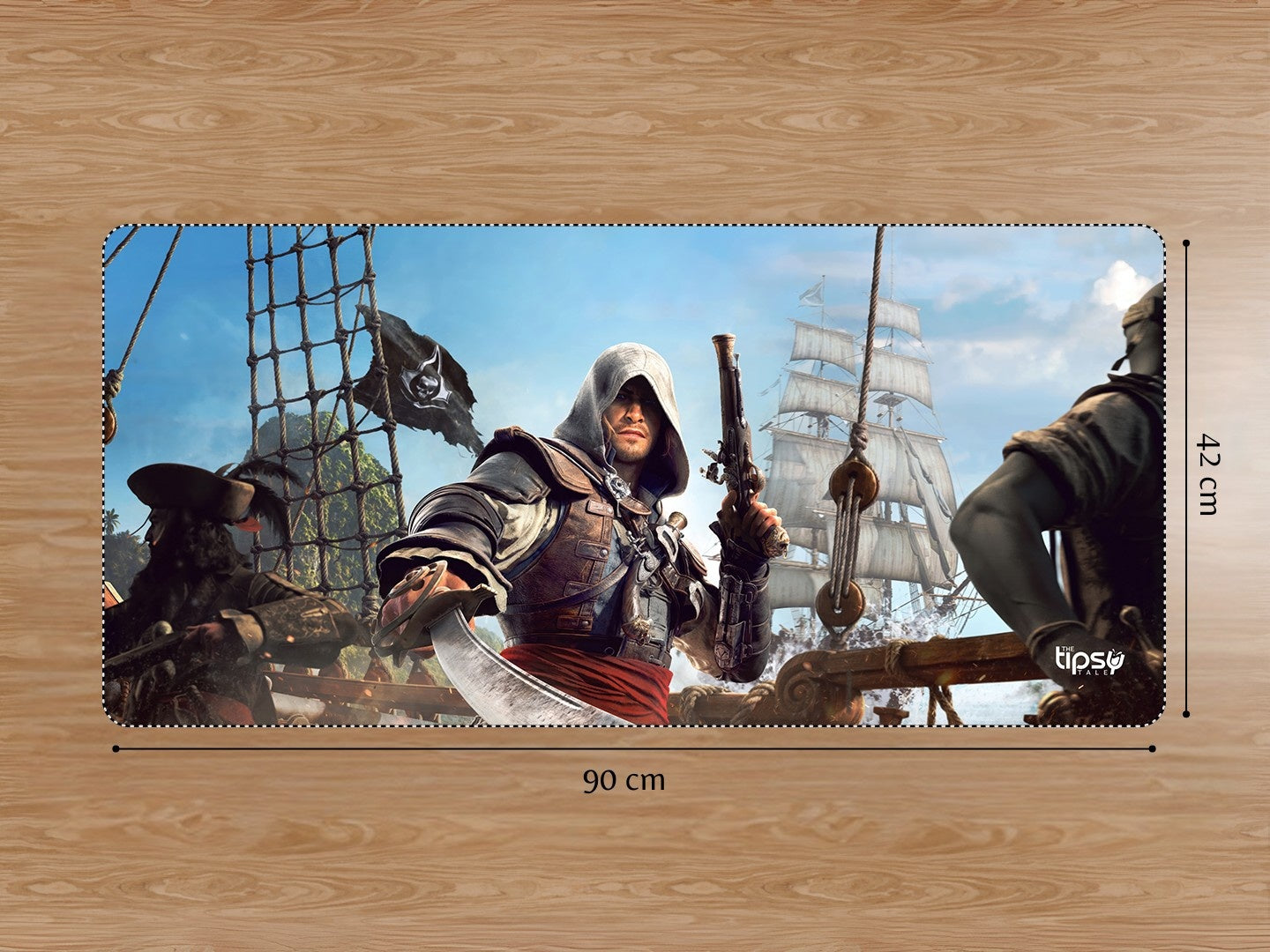 "ASSASINS CREED GAMEPLAY" Gaming Mousepad Elevate Your Gaming Experience