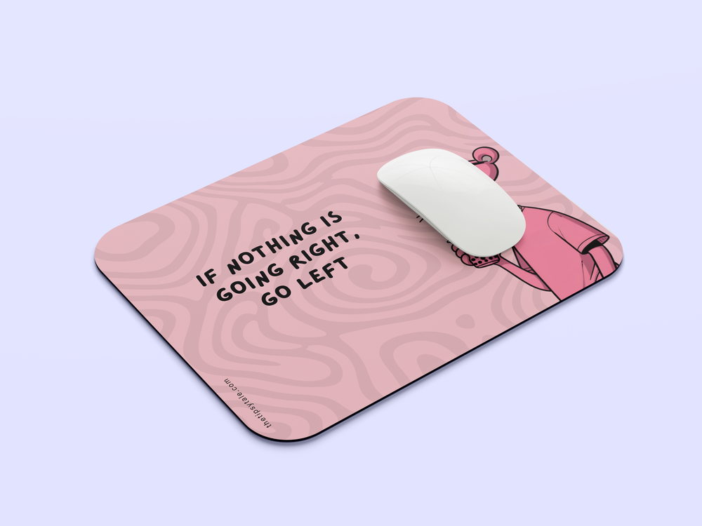 "MIDNIGHT FIGHT EXPRESSz" Mousepad Enhance Your Workspace with Style