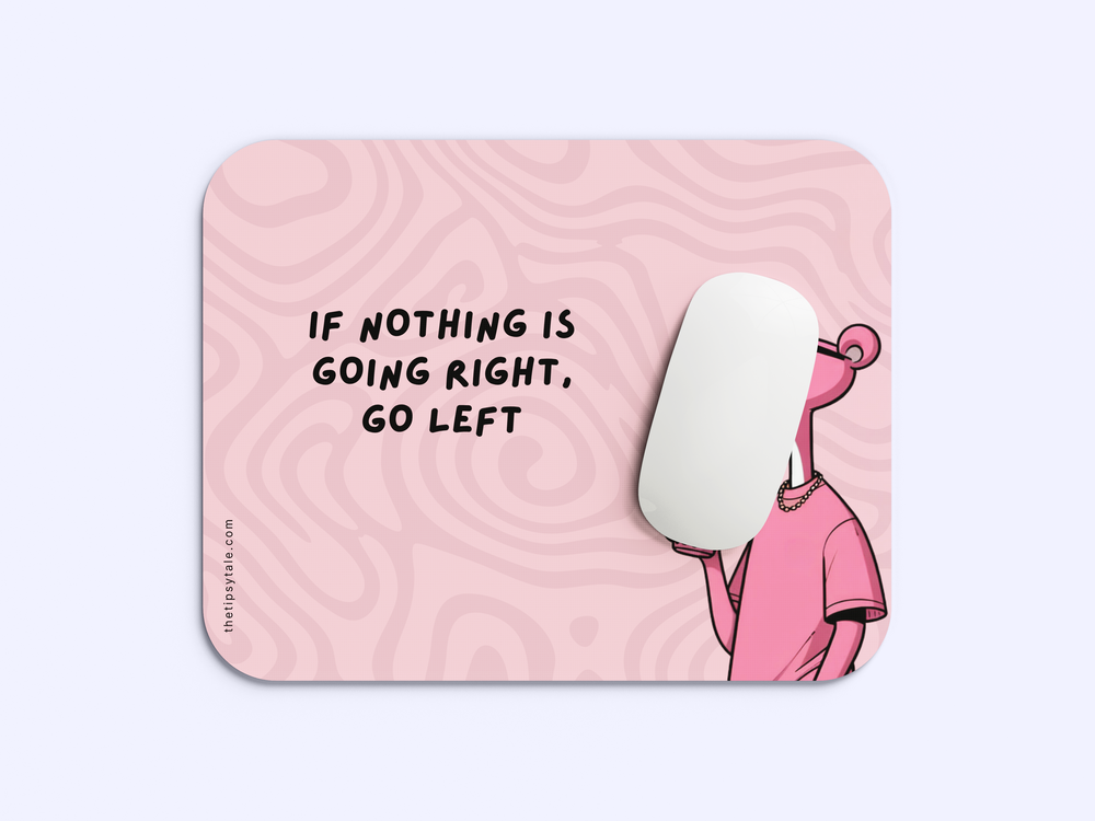 "MIDNIGHT FIGHT EXPRESSz" Mousepad Enhance Your Workspace with Style