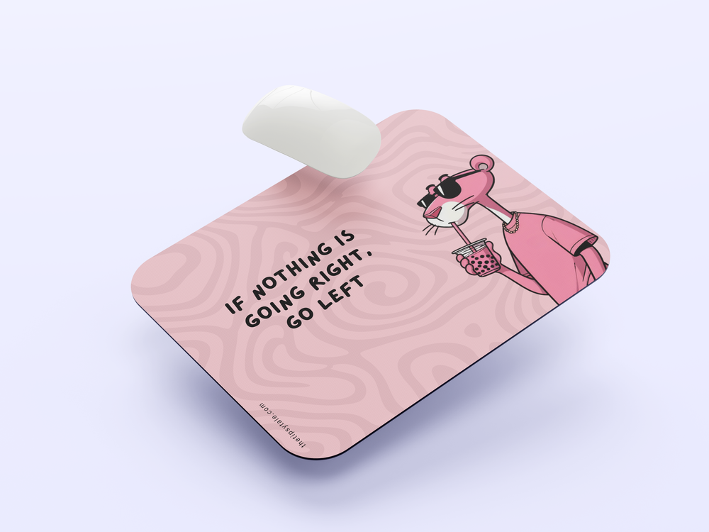 "MIDNIGHT FIGHT EXPRESSz" Mousepad Enhance Your Workspace with Style