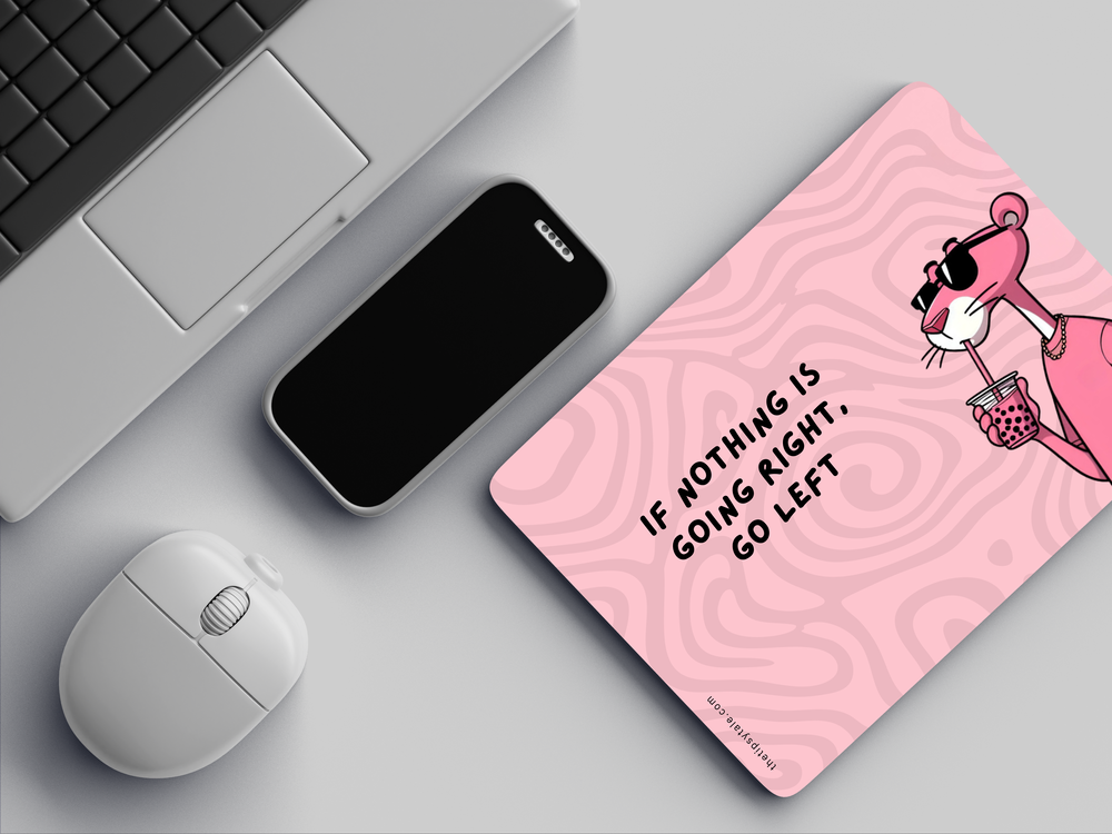 "MIDNIGHT FIGHT EXPRESSz" Mousepad Enhance Your Workspace with Style