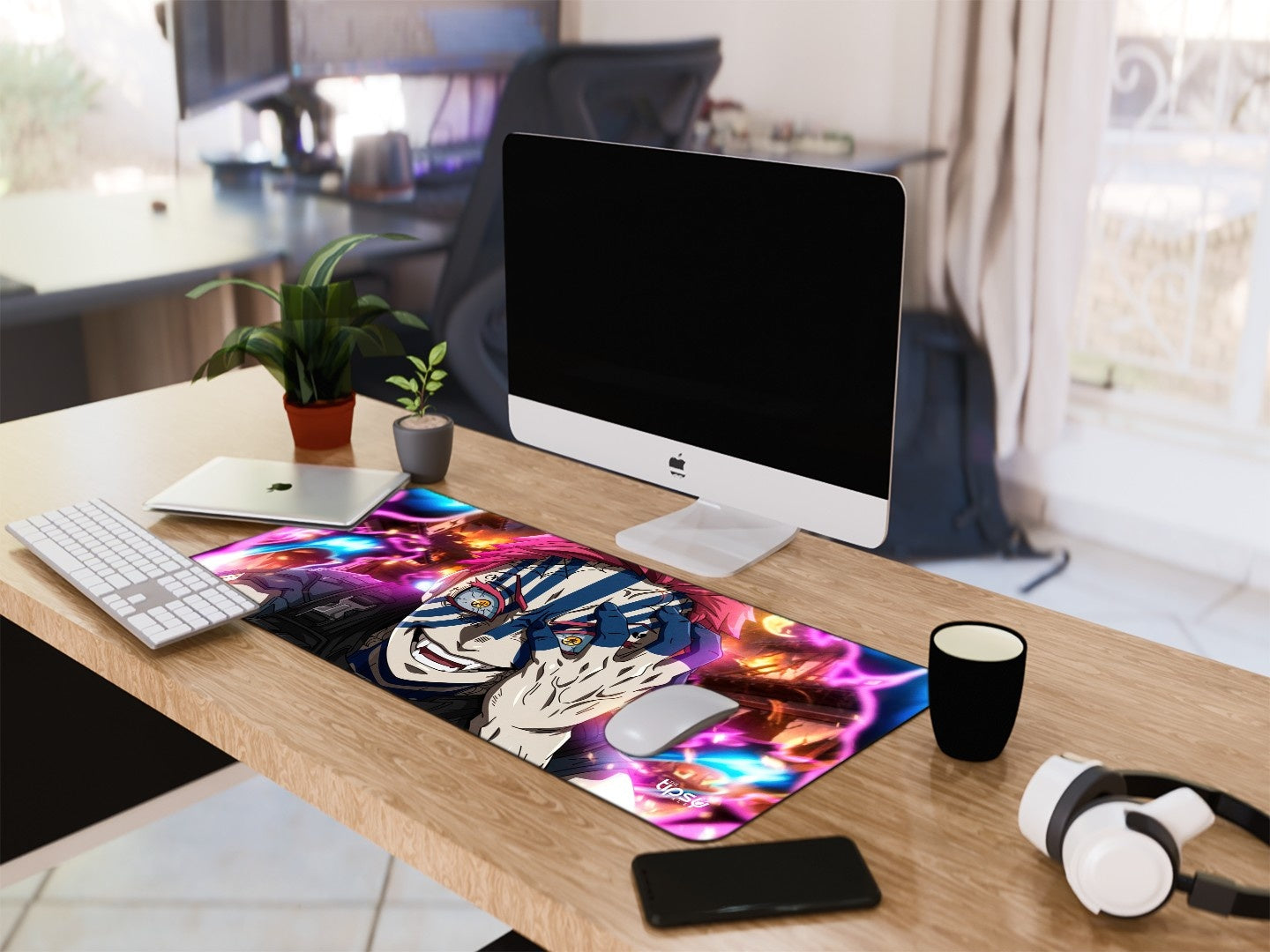 "AKAZA INTENSE DEMON" Gaming Mousepad Elevate Your Gaming Experience