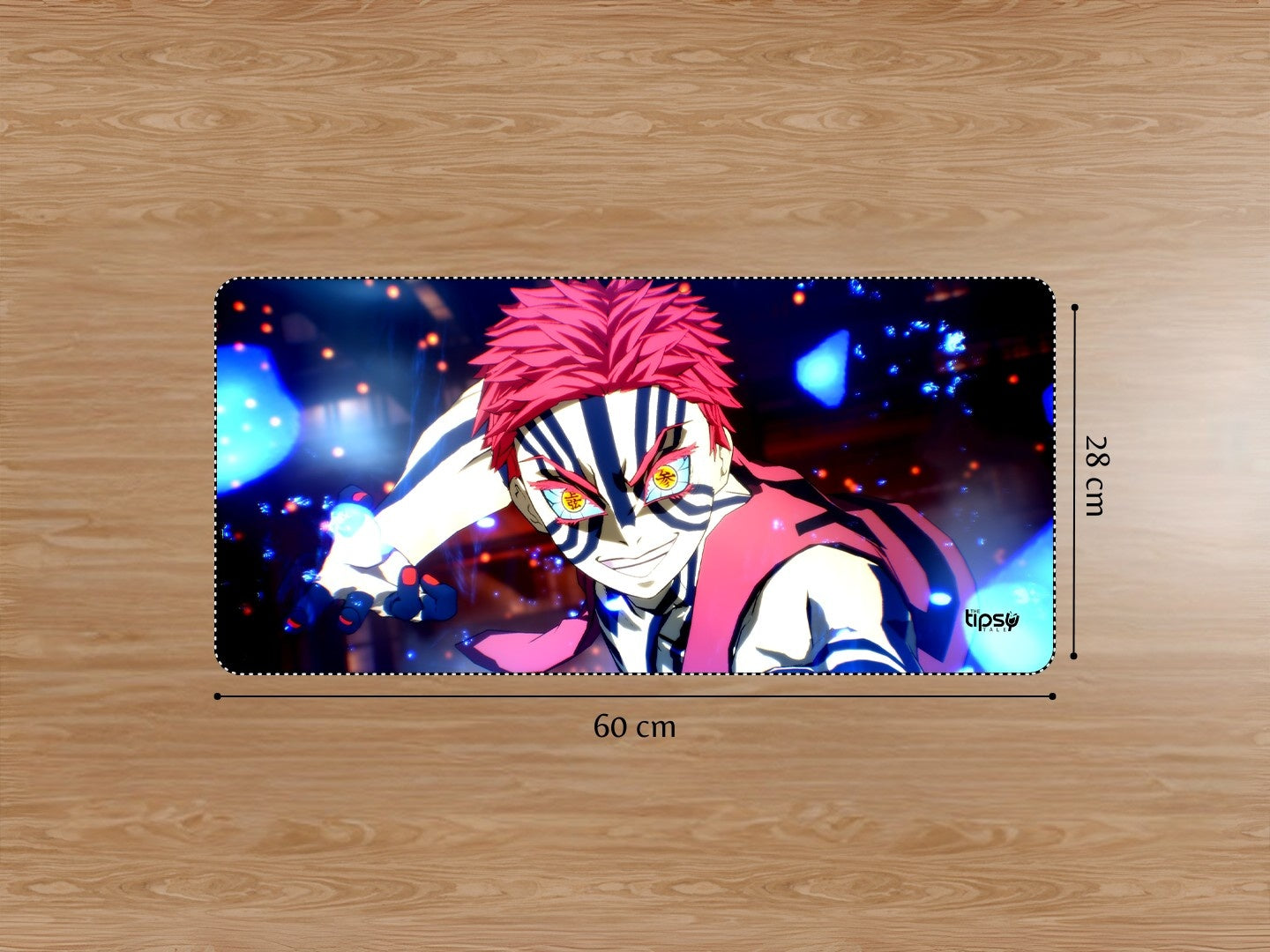 "AKAZA DEMON SLAYER" Gaming Mousepad Elevate Your Gaming Experience