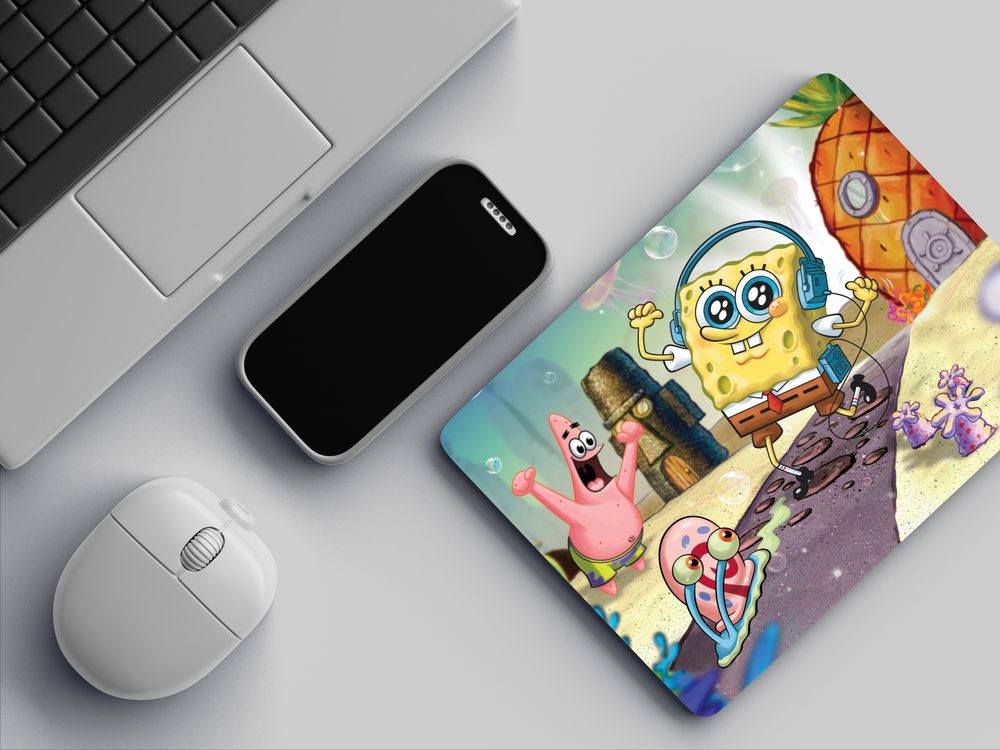 "SPONGE BOB " Mousepad Enhance Your Workspace with Style