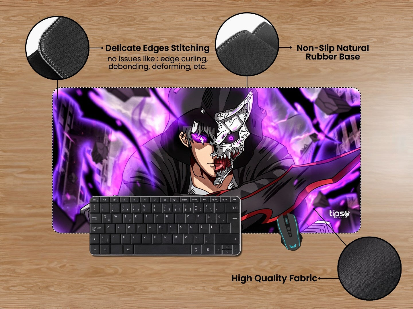 " KAFKA HIBINO KAIJU" Gaming Mousepad Elevate Your Gaming Experience