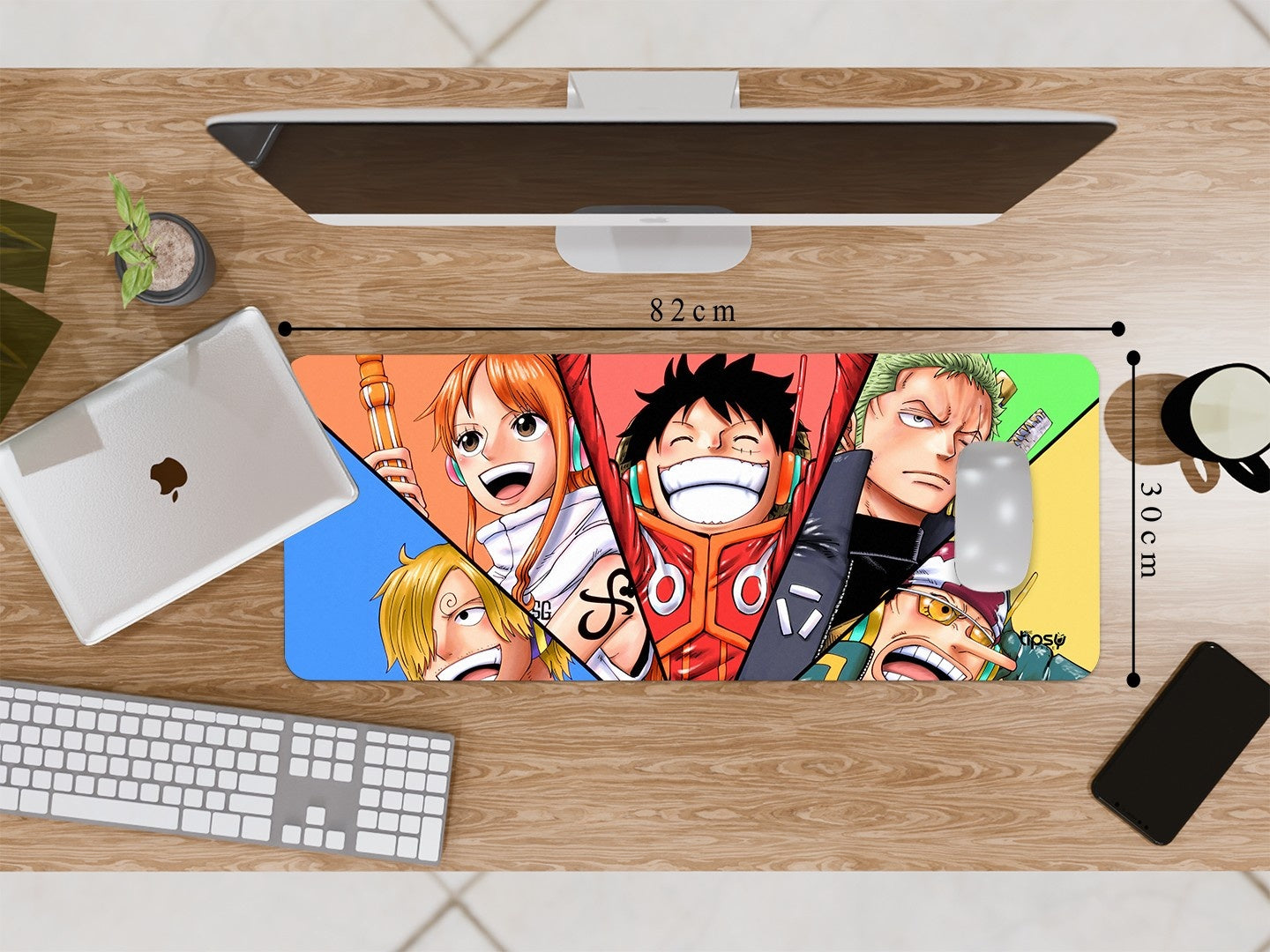 "ONE PIECE EGG HEAD" Gaming Mousepad Elevate Your Gaming Experience