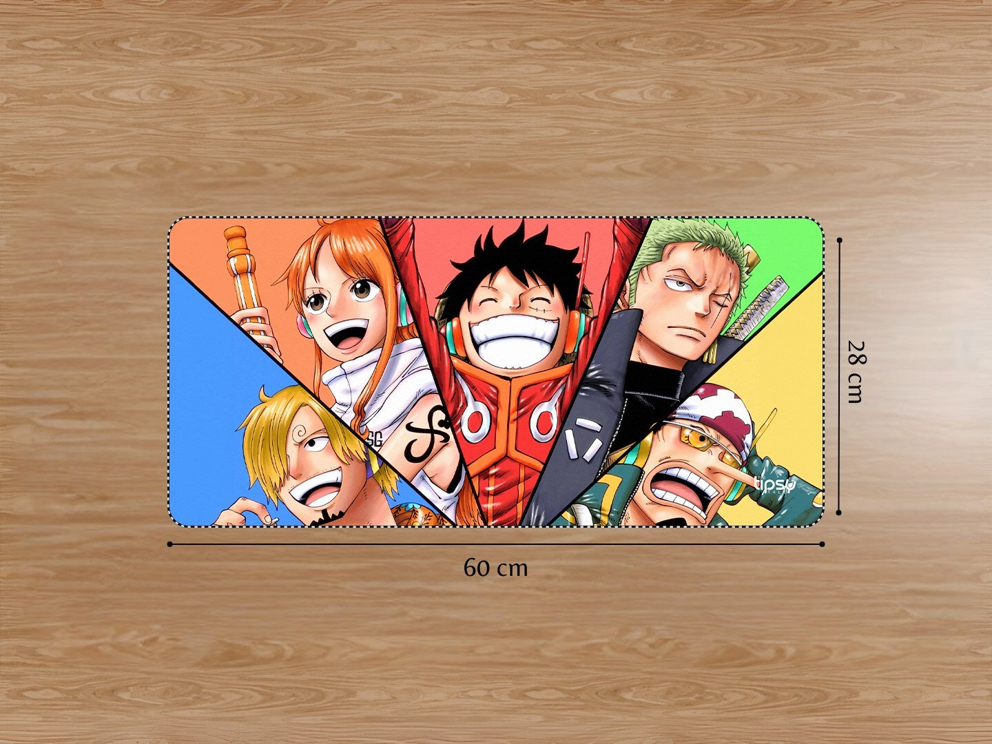 "ONE PIECE EGG HEAD" Gaming Mousepad Elevate Your Gaming Experience