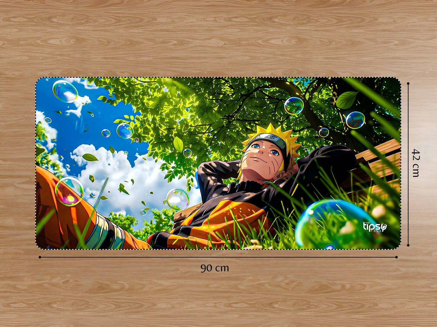 "NARUTO VACATION MODE " Gaming Mousepad Elevate Your Gaming Experience