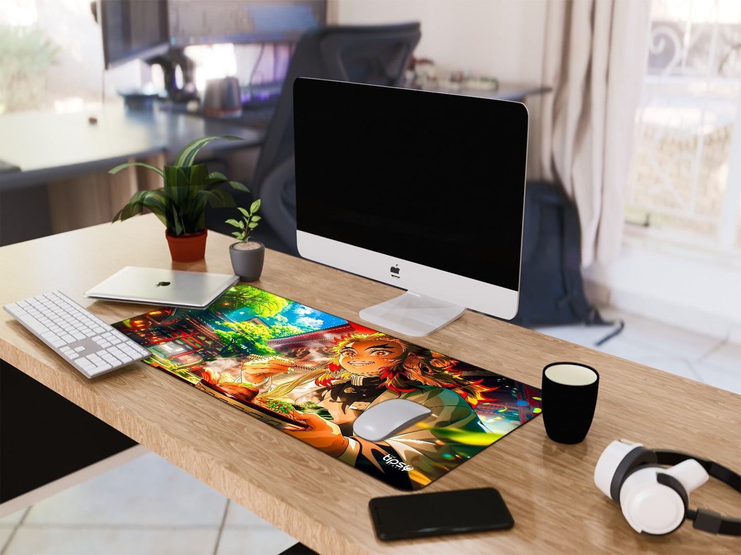 "KYOJURO RENGOKU - VACATION" Gaming Mousepad Elevate Your Gaming Experience