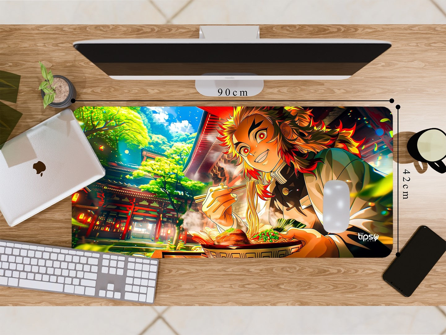 "KYOJURO RENGOKU - VACATION" Gaming Mousepad Elevate Your Gaming Experience