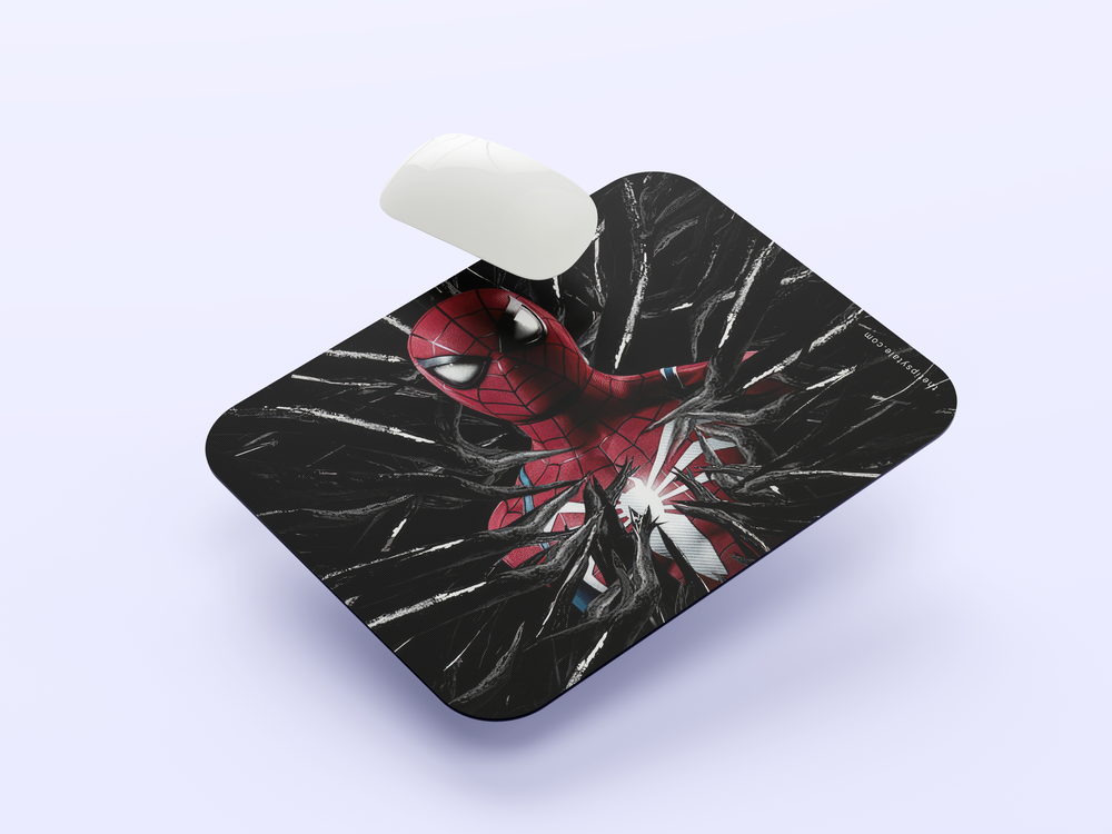 "SPIDEY VENOM TRANSITION" Mousepad Enhance Your Workspace with Style