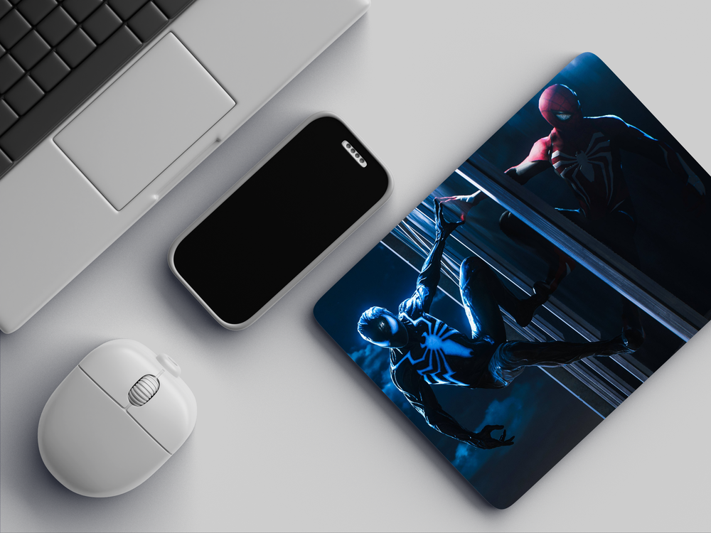 "OG VS AGENT - SPIDERMAN" Mousepad Enhance Your Workspace with Style