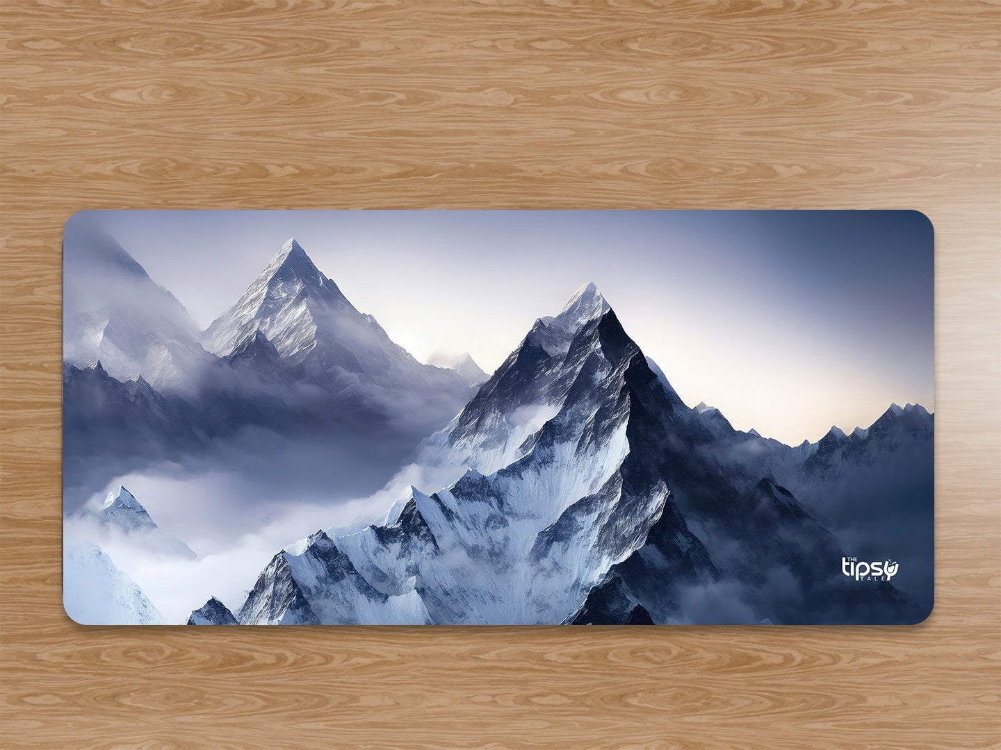 "SNOWY MOUNTAINS" Gaming Mousepad Elevate Your Gaming Experience