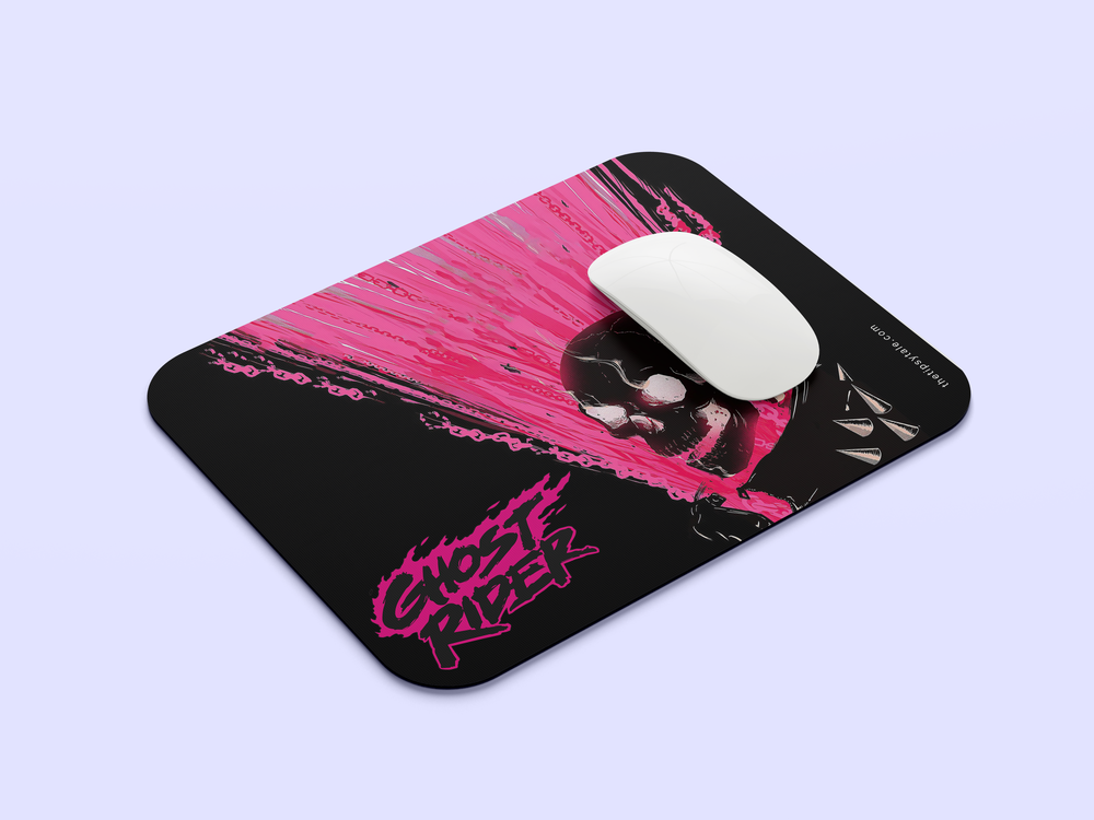 "GHOST RIDER 2028" Mousepad Enhance Your Workspace with Style