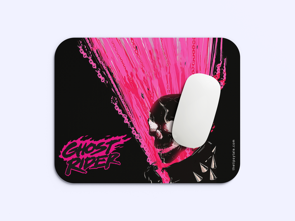 "GHOST RIDER 2028" Mousepad Enhance Your Workspace with Style