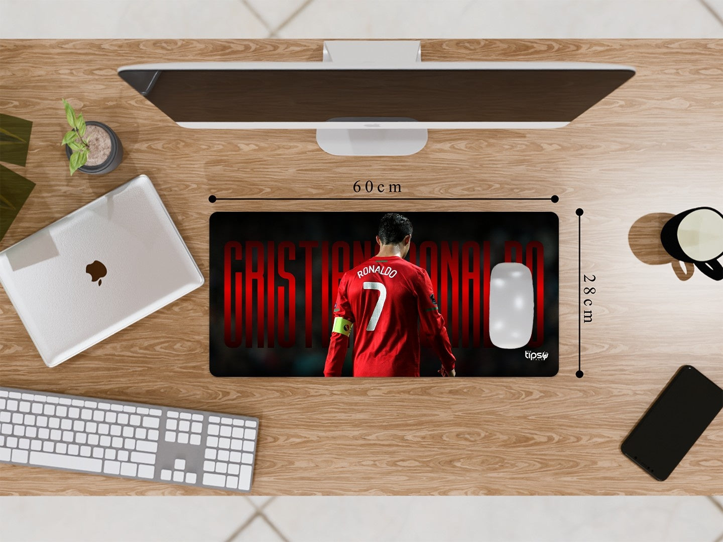 "PORTUGAL'S RONALDO" Gaming Mousepad Elevate Your Gaming Experience
