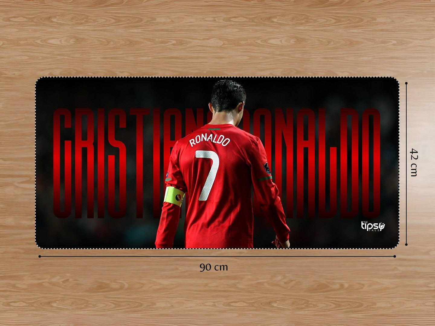 "PORTUGAL'S RONALDO" Gaming Mousepad Elevate Your Gaming Experience