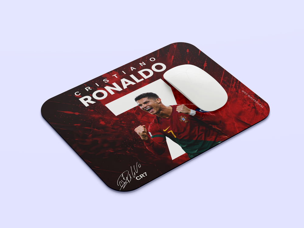 "ONE AND ONLY RONALDO- CR7" Mousepad Enhance Your Workspace with Style