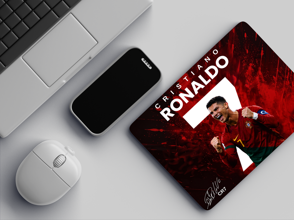 "ONE AND ONLY RONALDO- CR7" Mousepad Enhance Your Workspace with Style