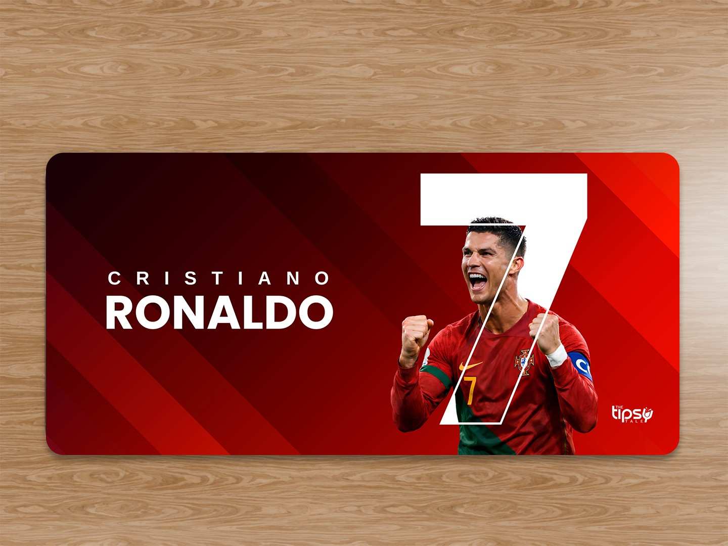 "CR - CRISTIANO RONALDO THE OG" Gaming Mousepad Elevate Your Gaming Experience