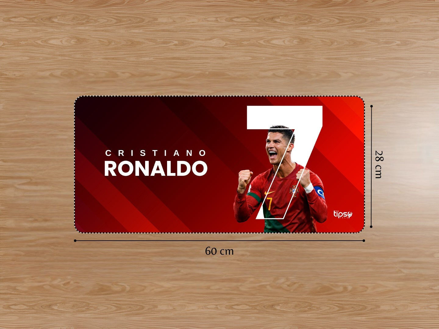 "CR - CRISTIANO RONALDO THE OG" Gaming Mousepad Elevate Your Gaming Experience