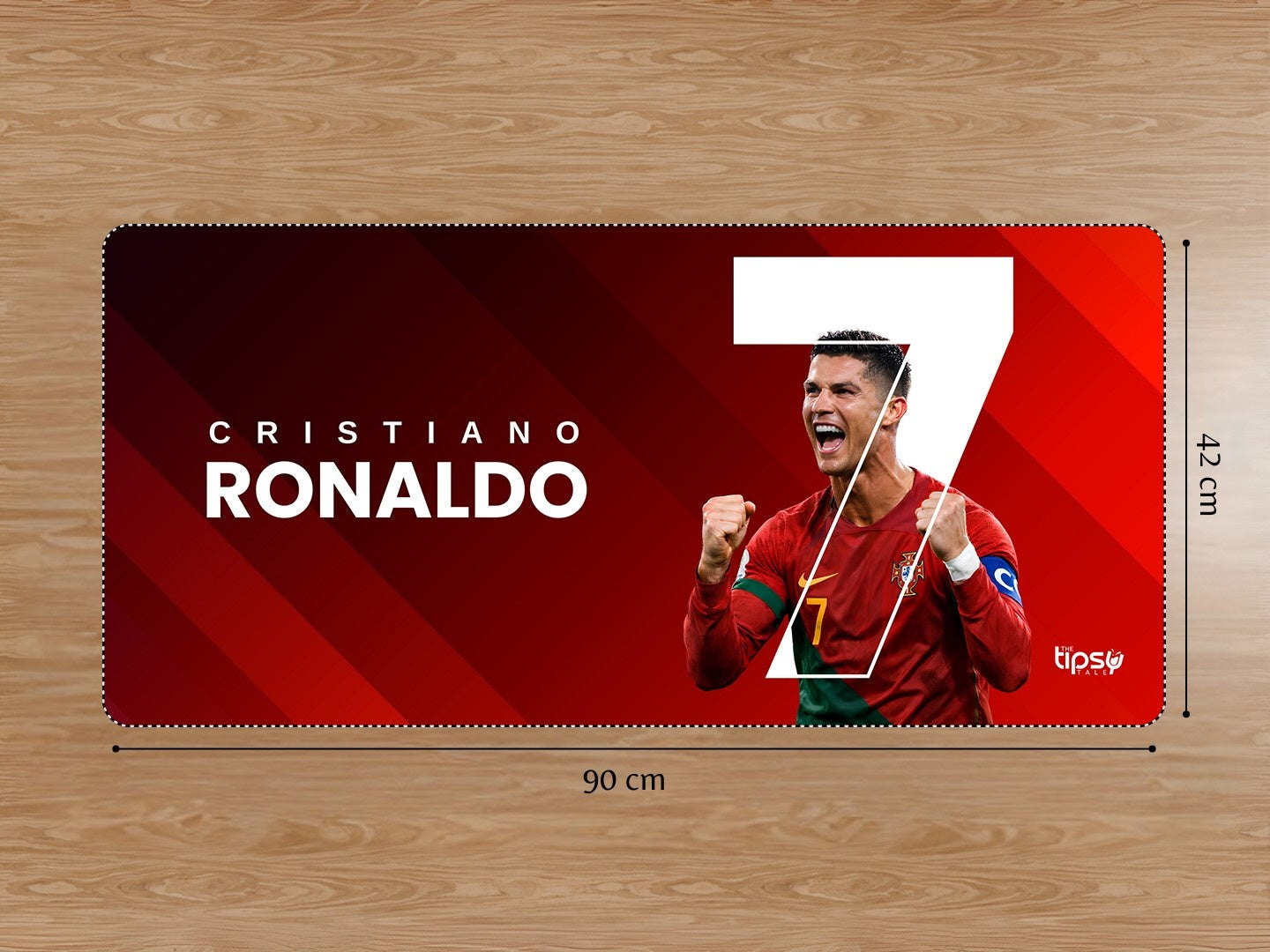 "CR - CRISTIANO RONALDO THE OG" Gaming Mousepad Elevate Your Gaming Experience