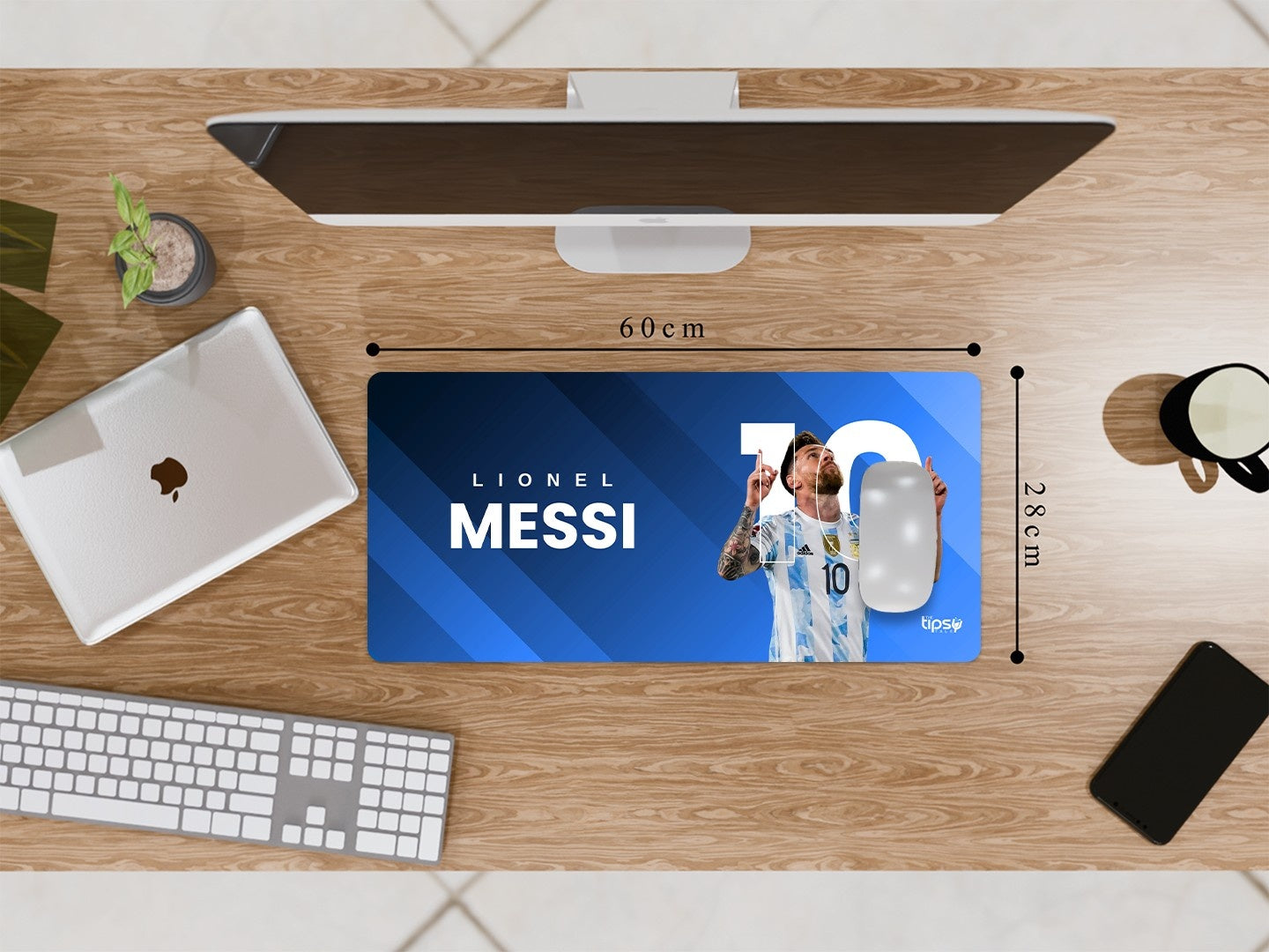 "LM10 - LEO MESSI" Gaming Mousepad Elevate Your Gaming Experience