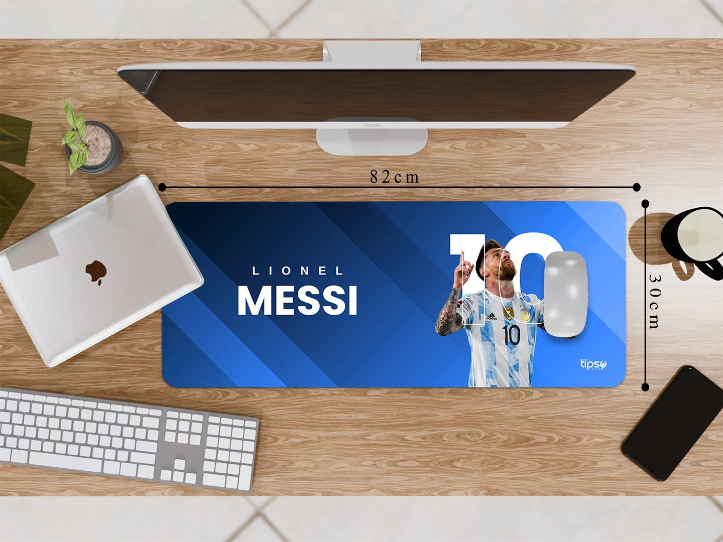 "LM10 - LEO MESSI" Gaming Mousepad Elevate Your Gaming Experience