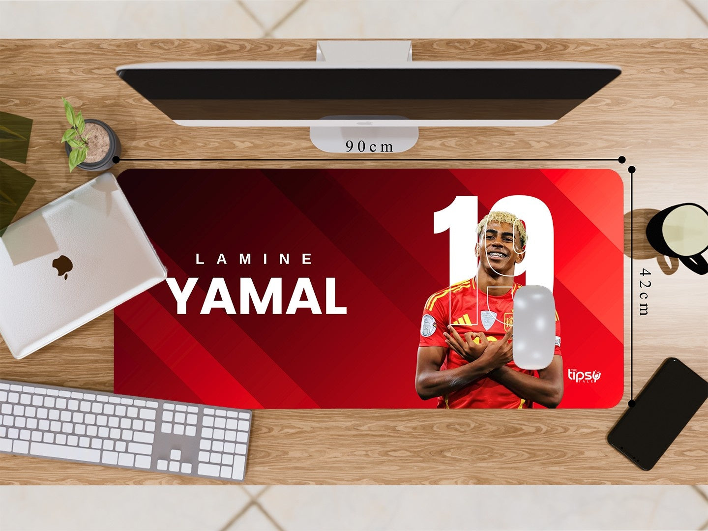 "SPAIN'S LAMINE YAMAL" Gaming Mousepad Elevate Your Gaming Experience