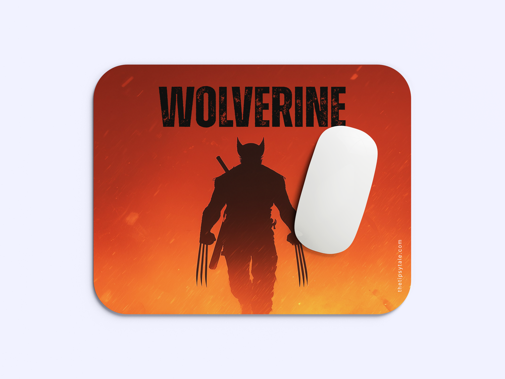 "WOLVERINE IN HIS PRIME" Mousepad Enhance Your Workspace with Style