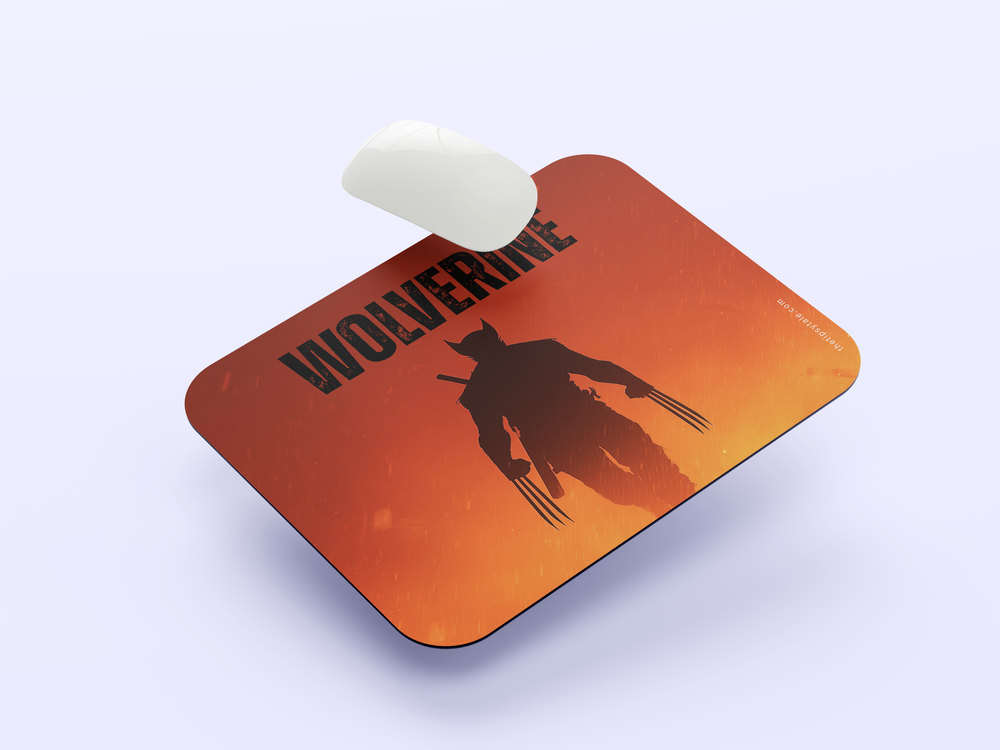 "WOLVERINE IN HIS PRIME" Mousepad Enhance Your Workspace with Style