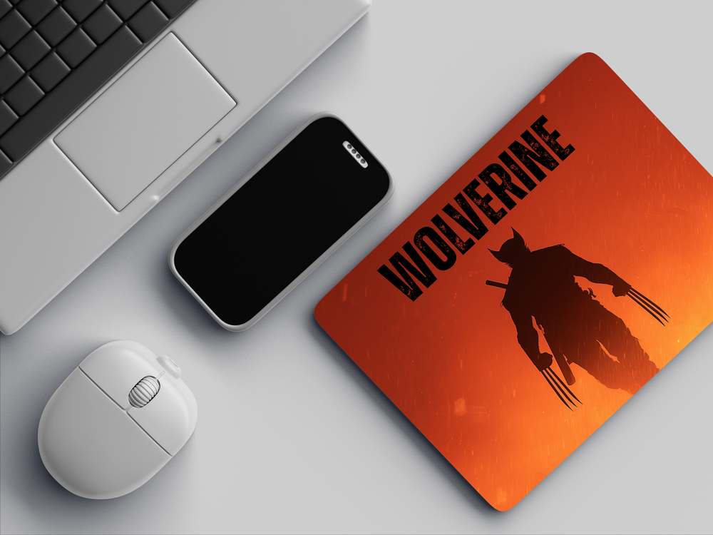 "WOLVERINE IN HIS PRIME" Mousepad Enhance Your Workspace with Style
