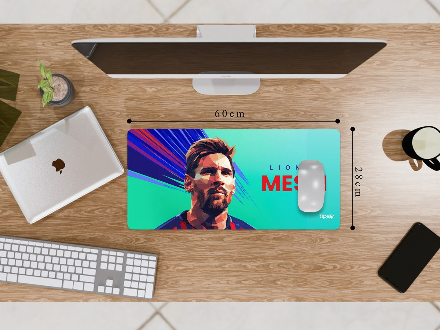 "LIONEL MESSI - BARCELONA PRIME" Gaming Mousepad Elevate Your Gaming Experience