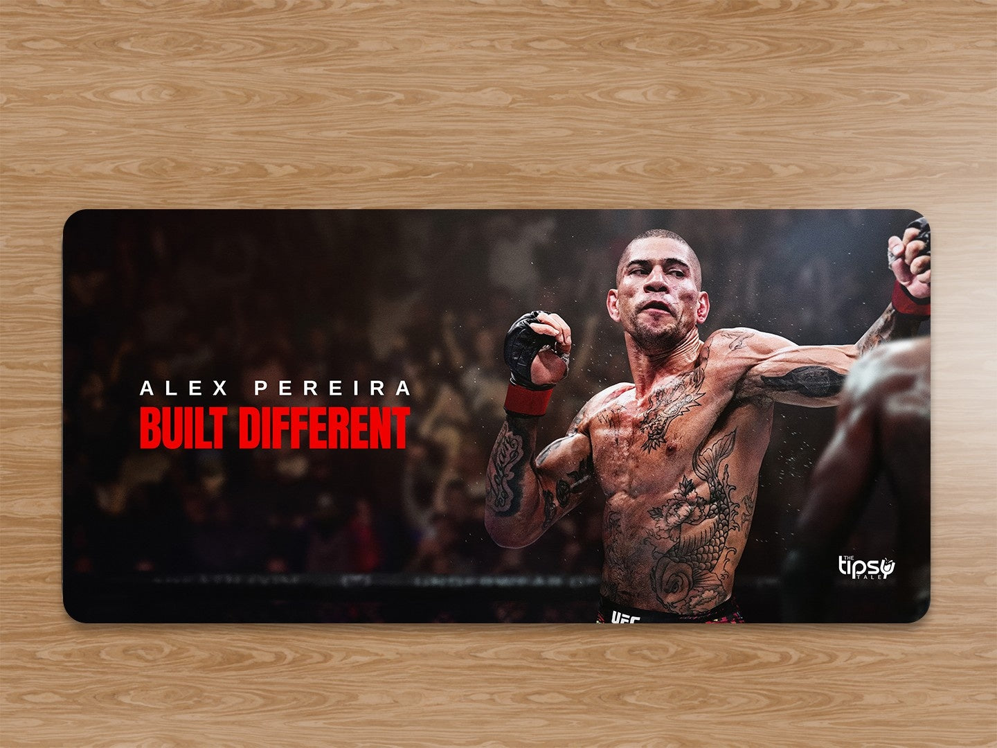 "ALEX PEREIRA - DIFFRENTLY BUILD" Gaming Mousepad Elevate Your Gaming Experience