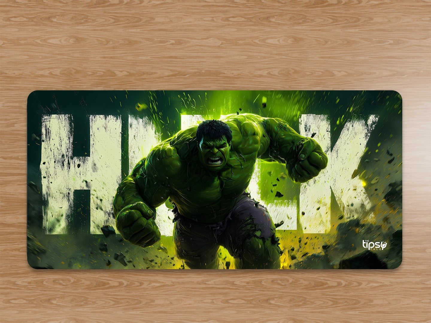 "MAD HULK - MARVEL" Gaming Mousepad Elevate Your Gaming Experience