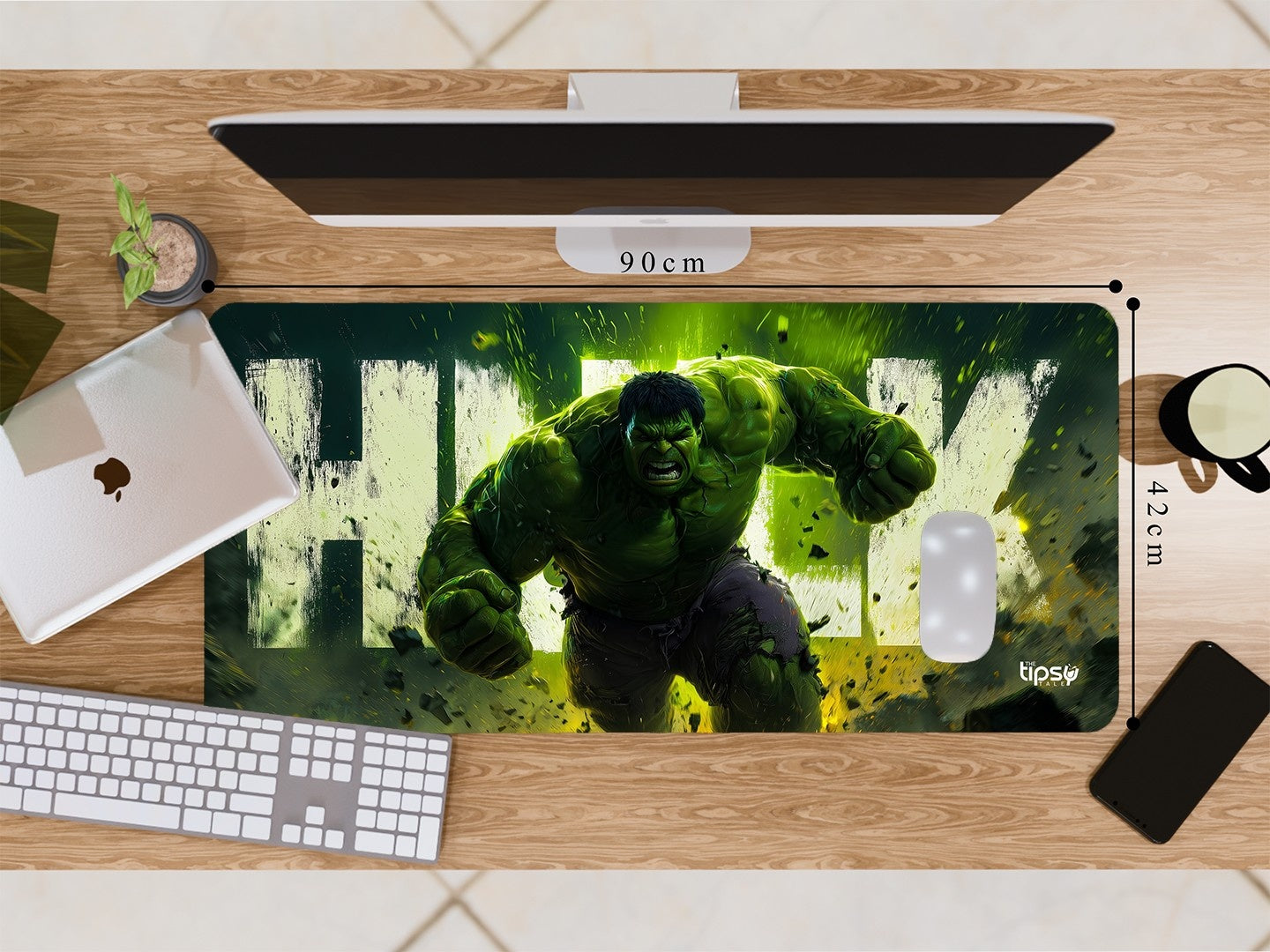 "MAD HULK - MARVEL" Gaming Mousepad Elevate Your Gaming Experience