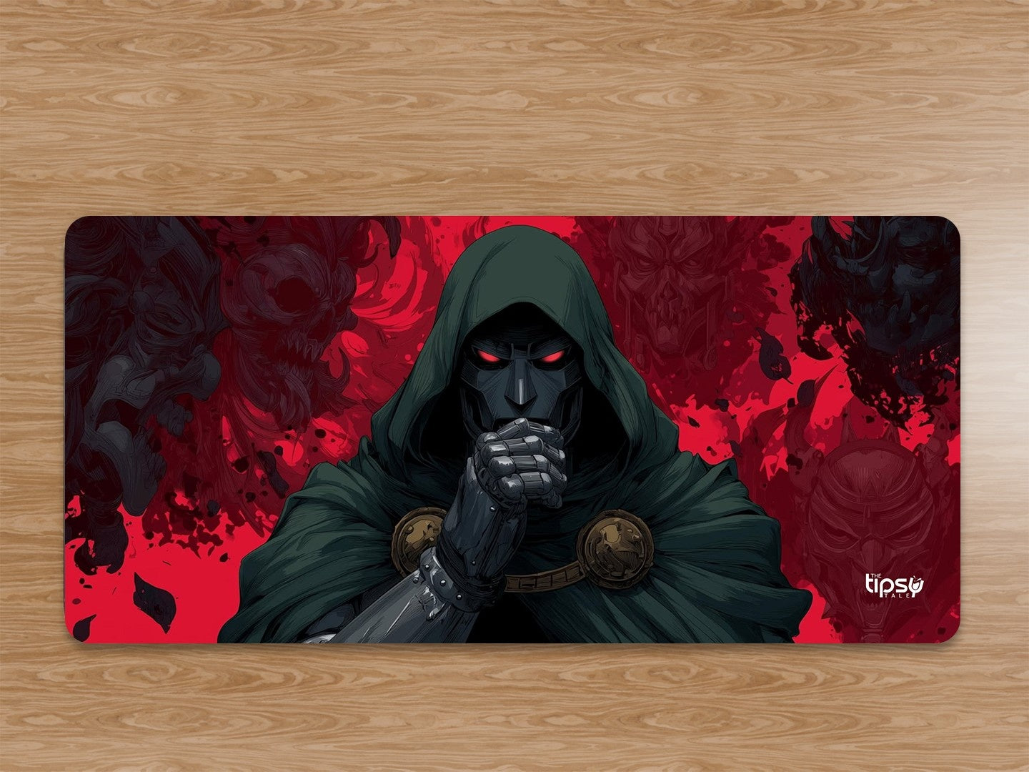 "DR DOOM ON HIS WAY " Gaming Mousepad Elevate Your Gaming Experience