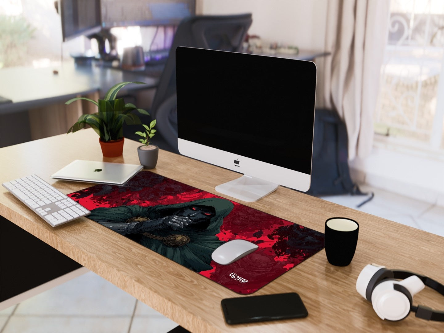 "DR DOOM ON HIS WAY " Gaming Mousepad Elevate Your Gaming Experience