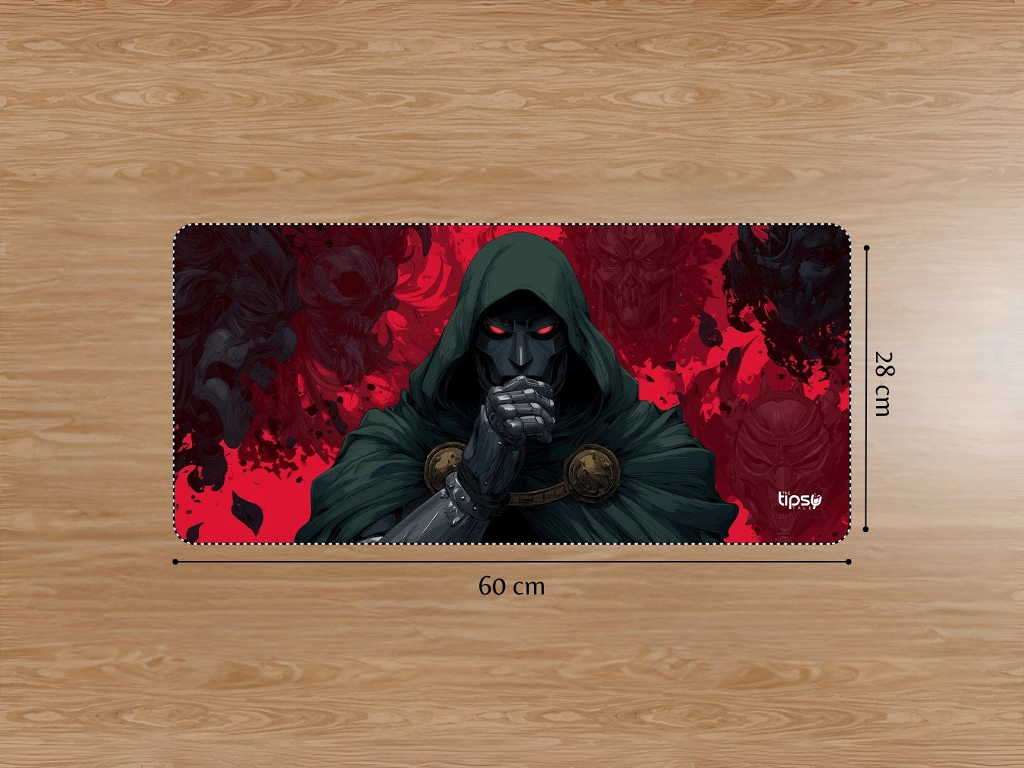 "DR DOOM ON HIS WAY " Gaming Mousepad Elevate Your Gaming Experience
