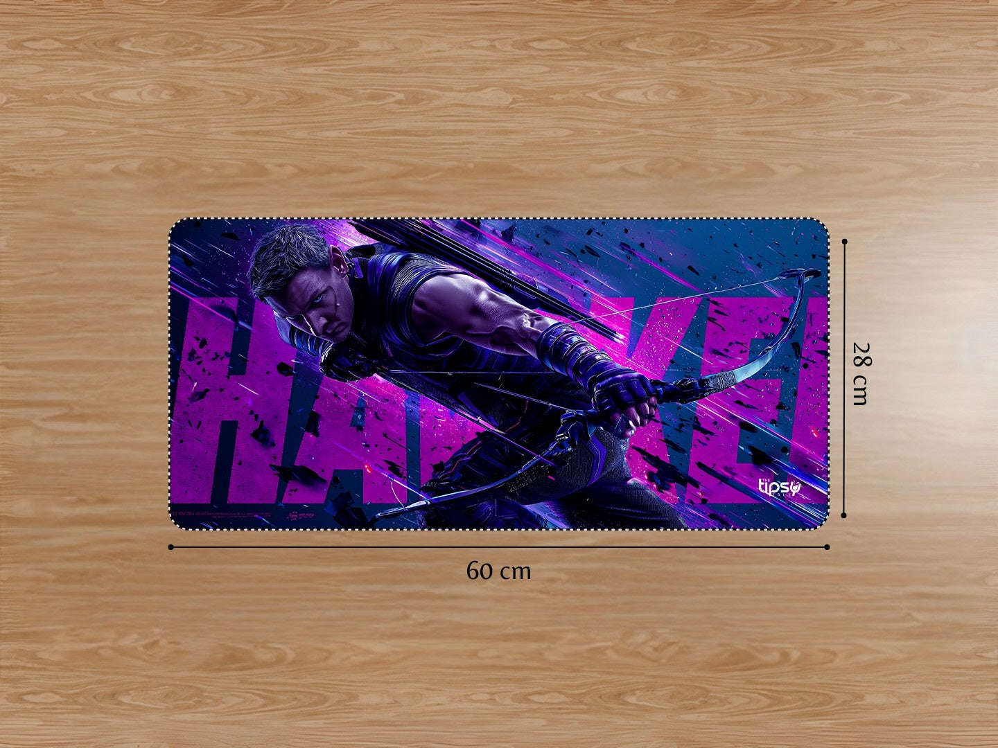 "HAWKEY - GOD MODE ON" Gaming Mousepad Elevate Your Gaming Experience