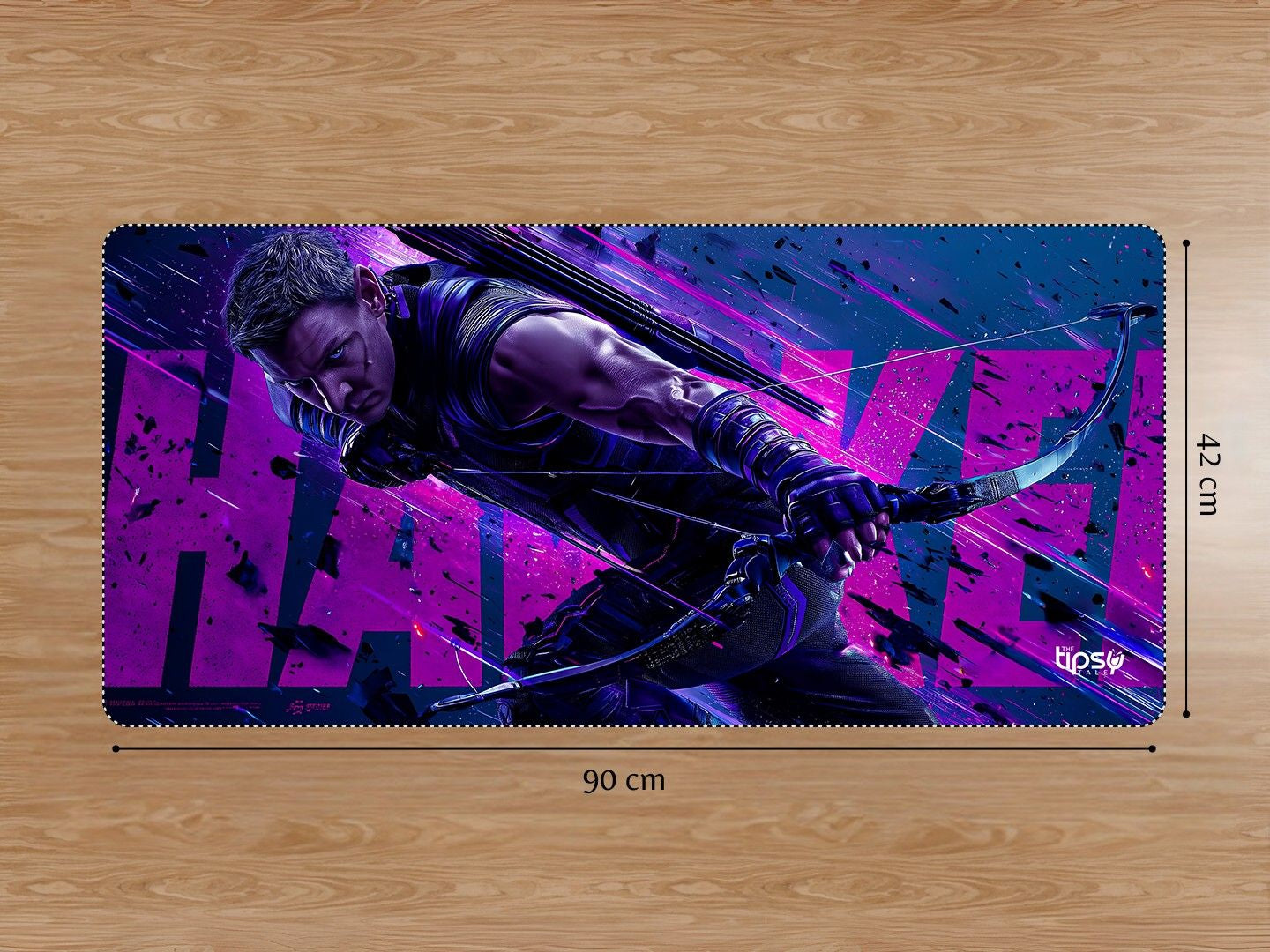 "HAWKEY - GOD MODE ON" Gaming Mousepad Elevate Your Gaming Experience