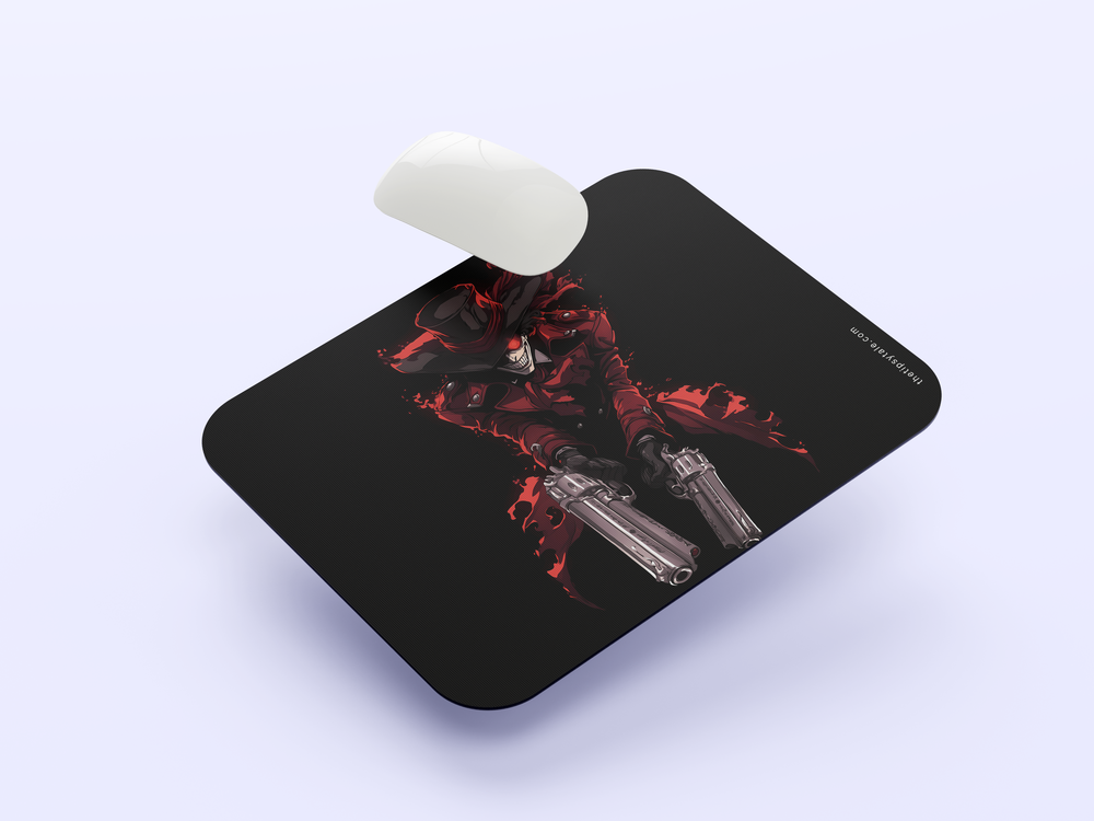 "ALUCARD GUNS" Mousepad Enhance Your Workspace with Style