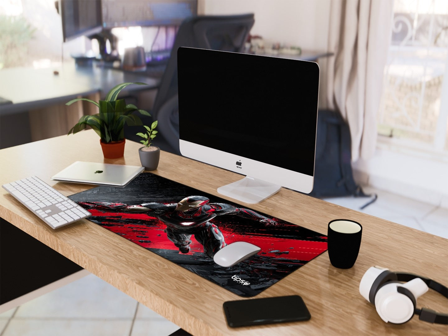"IRONMAN - INSTANT KILL" Gaming Mousepad Elevate Your Gaming Experience
