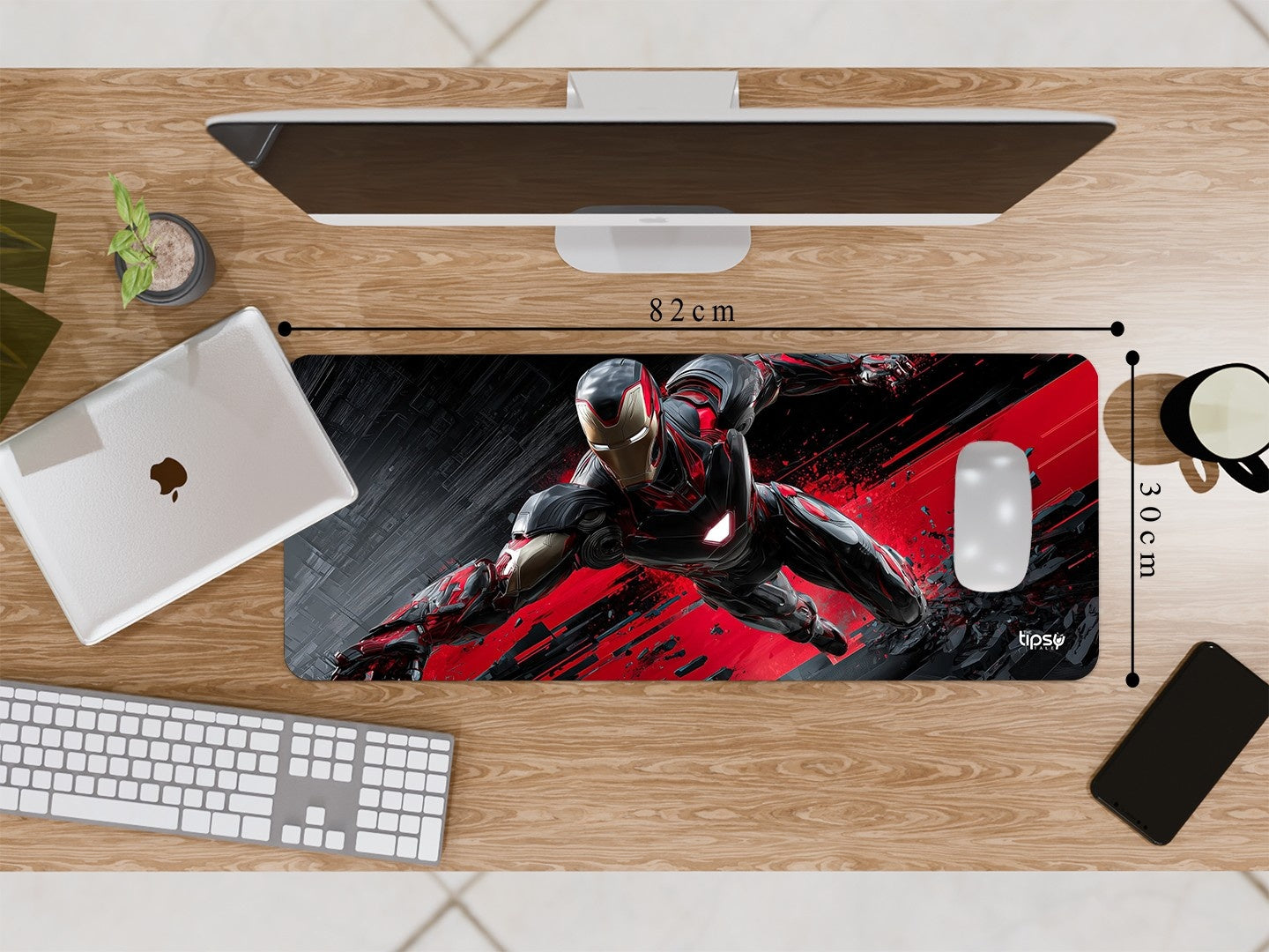 "IRONMAN - INSTANT KILL" Gaming Mousepad Elevate Your Gaming Experience