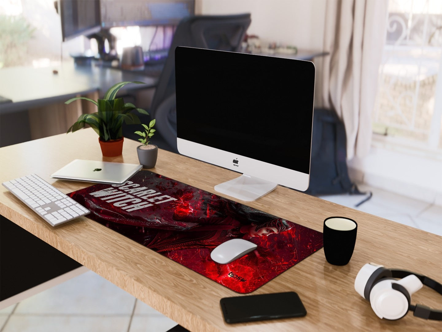"SCARLET WITCH - ACCURATE COMIC VERSION" Gaming Mousepad Elevate Your Gaming Experience