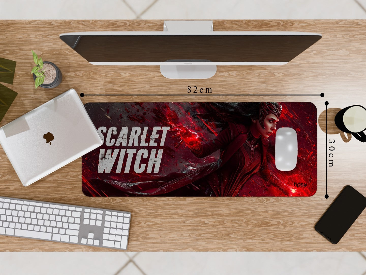 "SCARLET WITCH - ACCURATE COMIC VERSION" Gaming Mousepad Elevate Your Gaming Experience