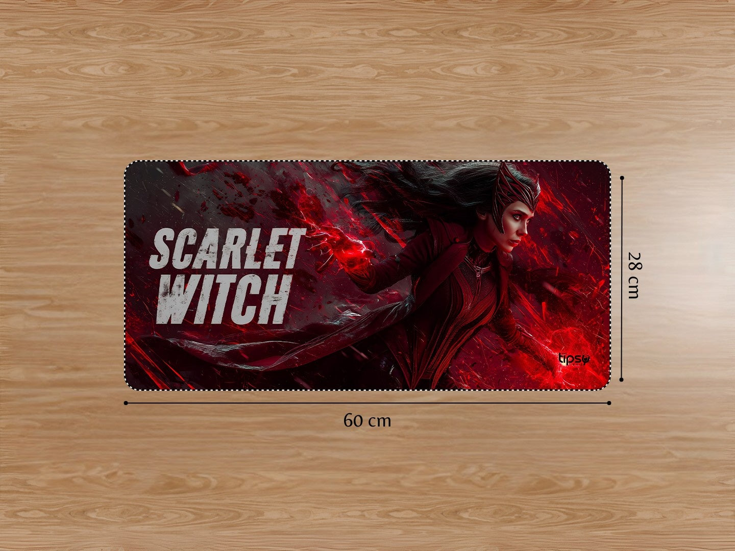 "SCARLET WITCH - ACCURATE COMIC VERSION" Gaming Mousepad Elevate Your Gaming Experience