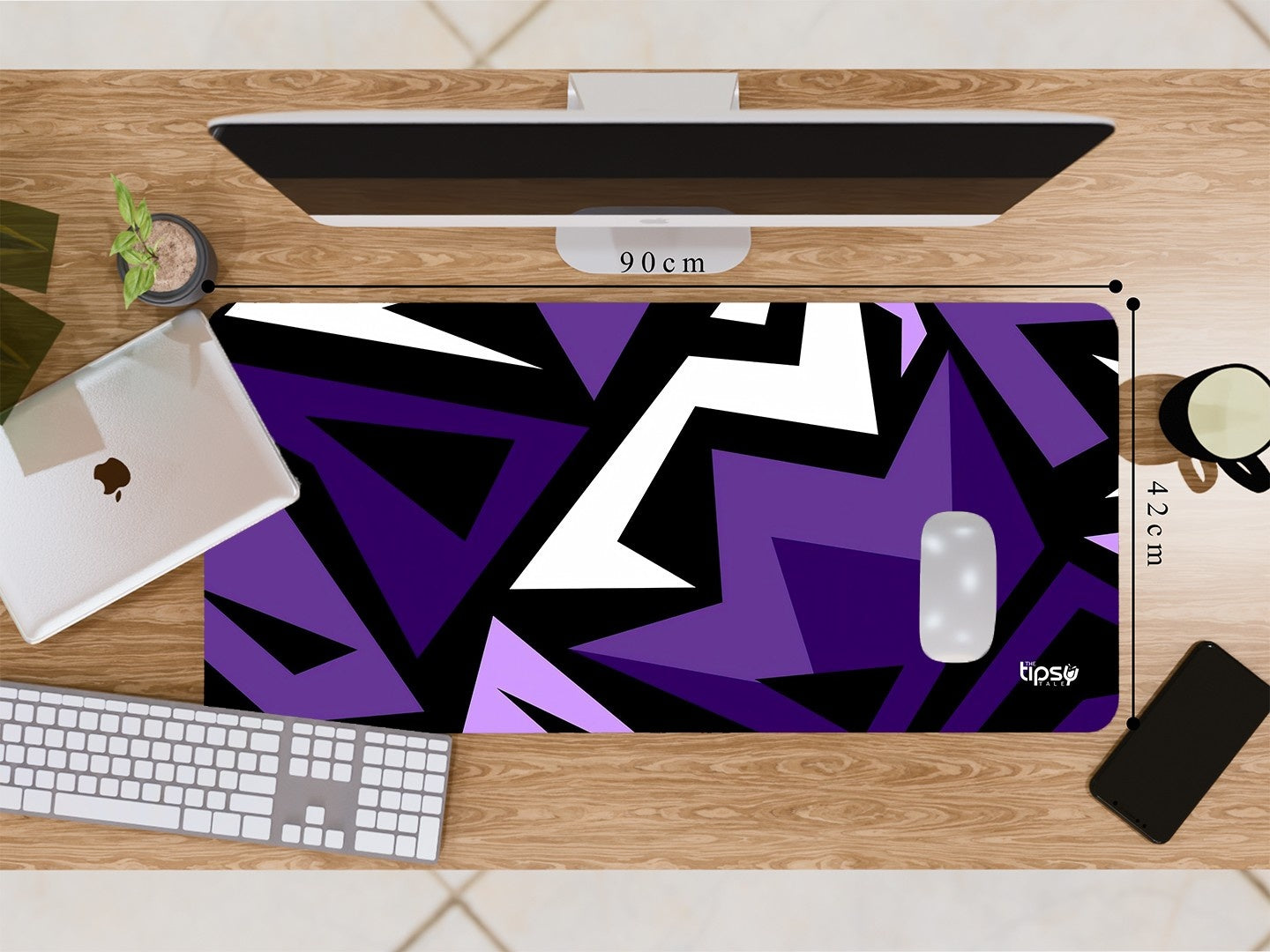 "VIOLET ABSTRACT EDITION" Gaming Mousepad Elevate Your Gaming Experience